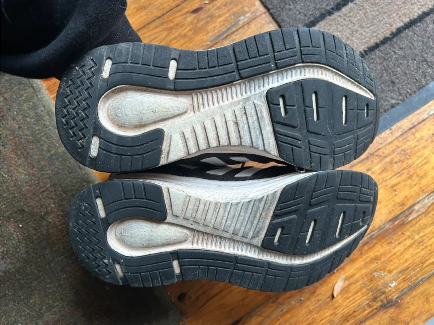 Adidas Galaxy 5 Black Running Shoes image indicator(2)