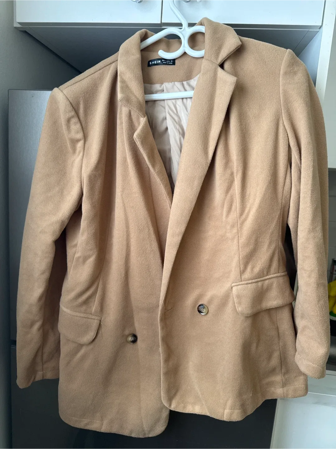 SHEIN Beige Blazer - Size S