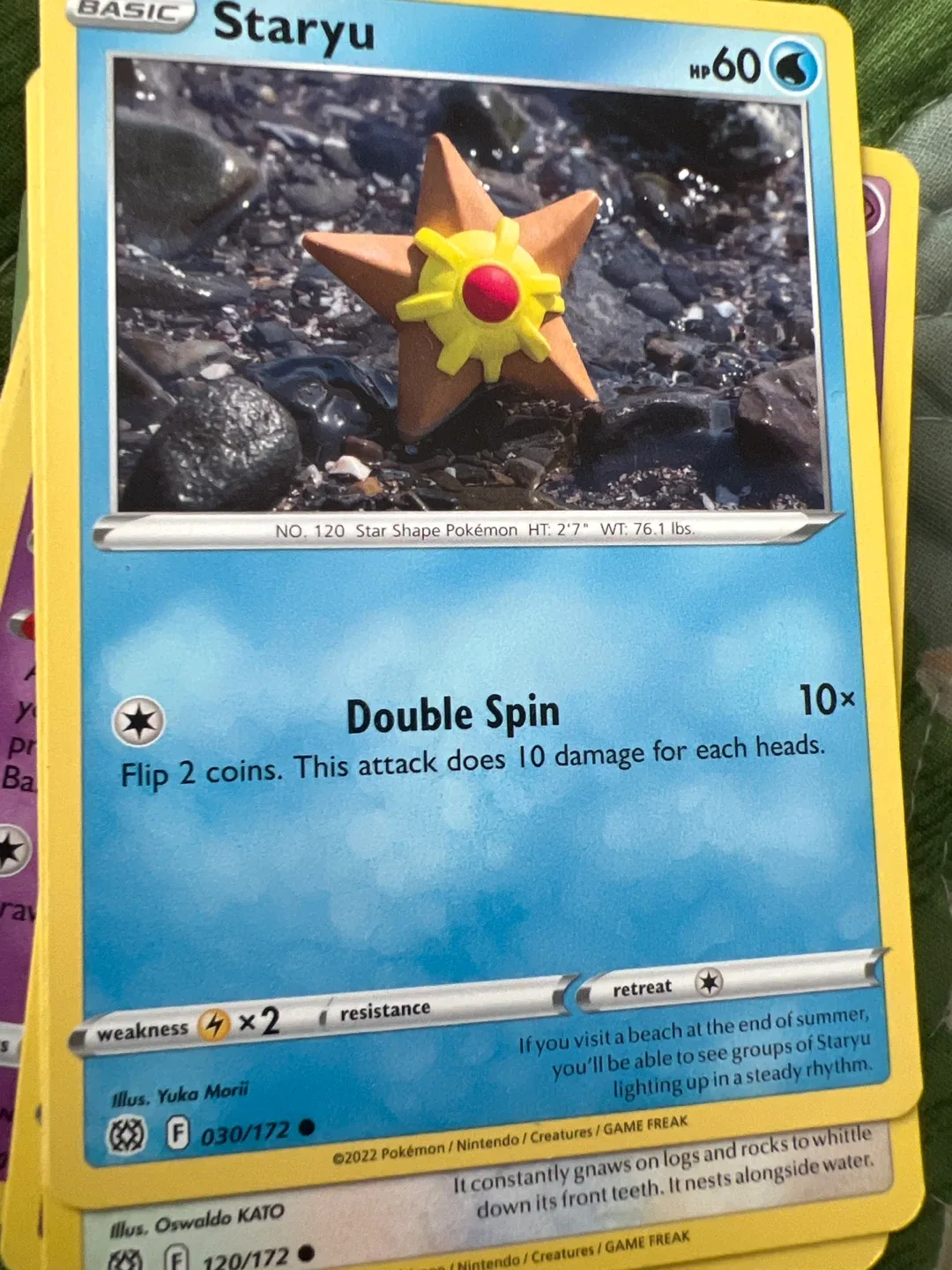 Staryu Pokémon Card