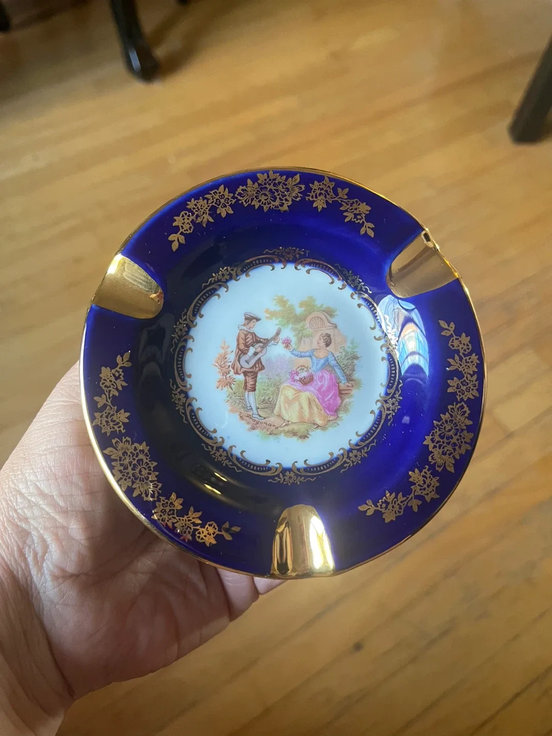 Beautiful Limoges Castel France Ashtray