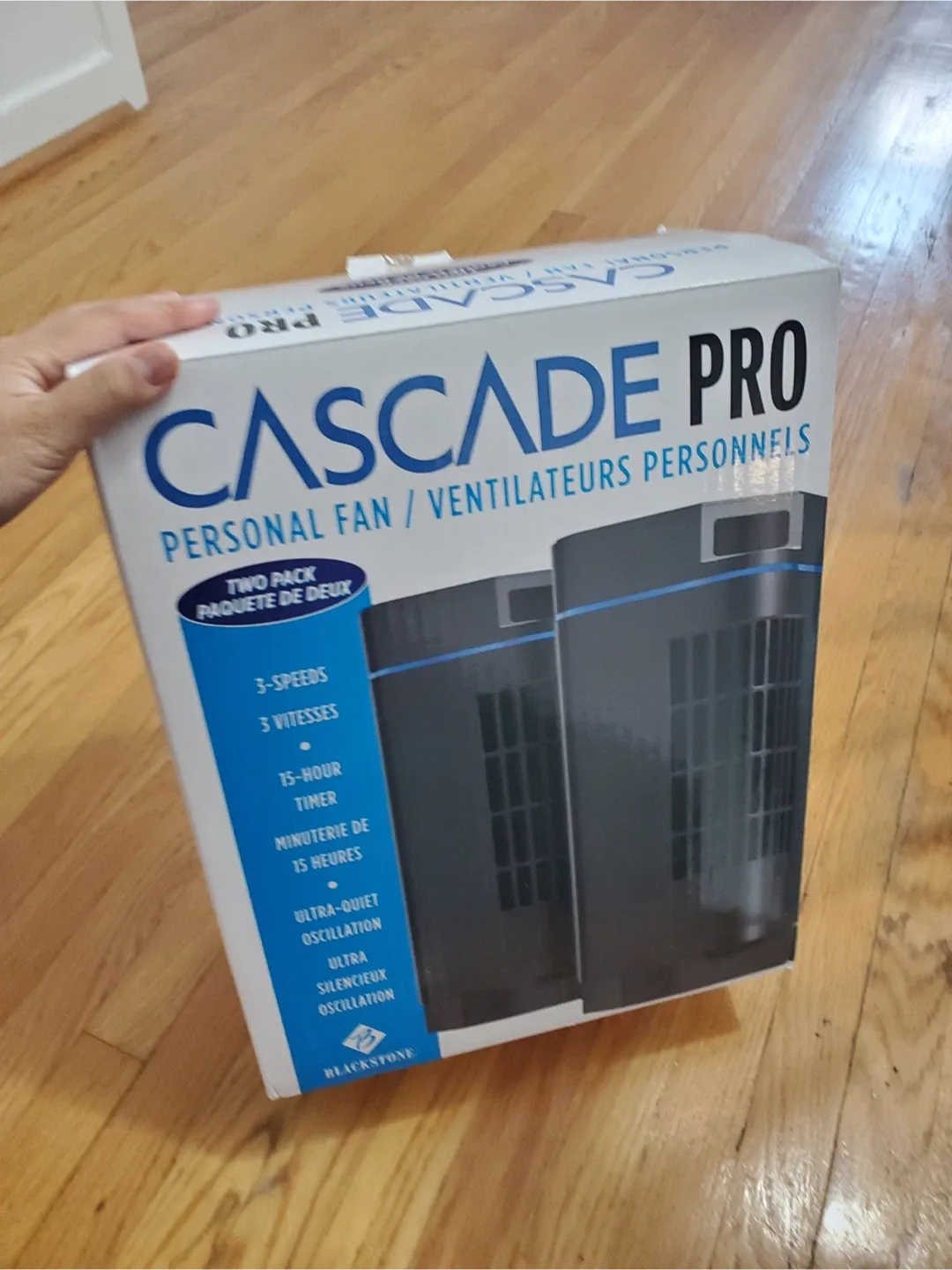 New Cascade Pro Personal Fan (one item)