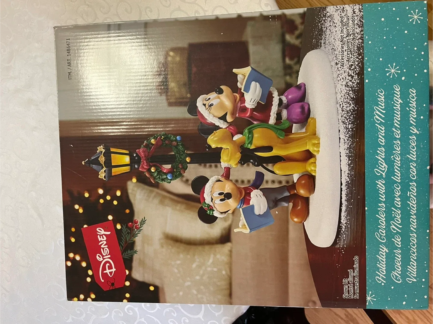 Disney Holiday Carolers with Lights & Music
