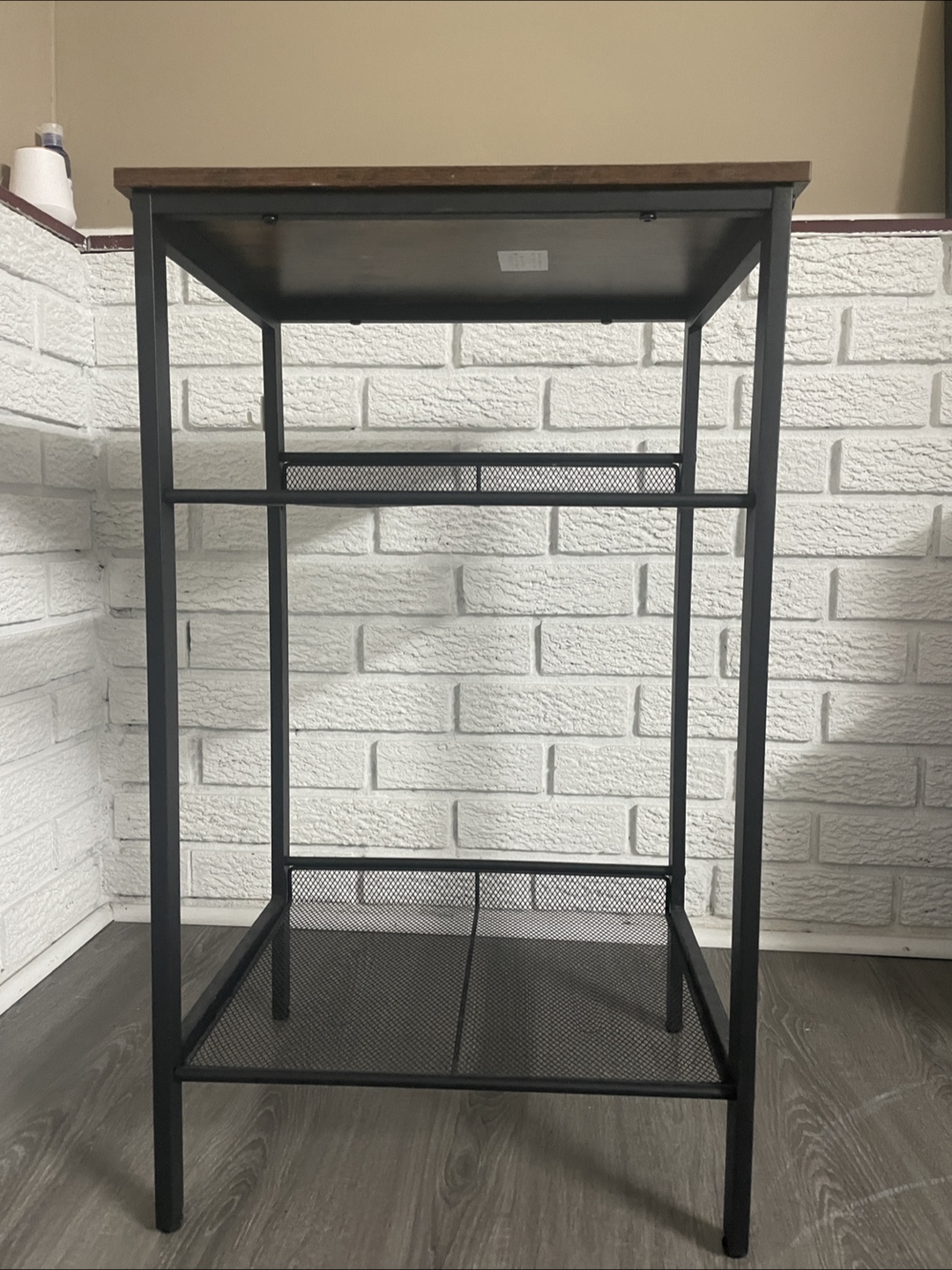 Side Table with Metal frame