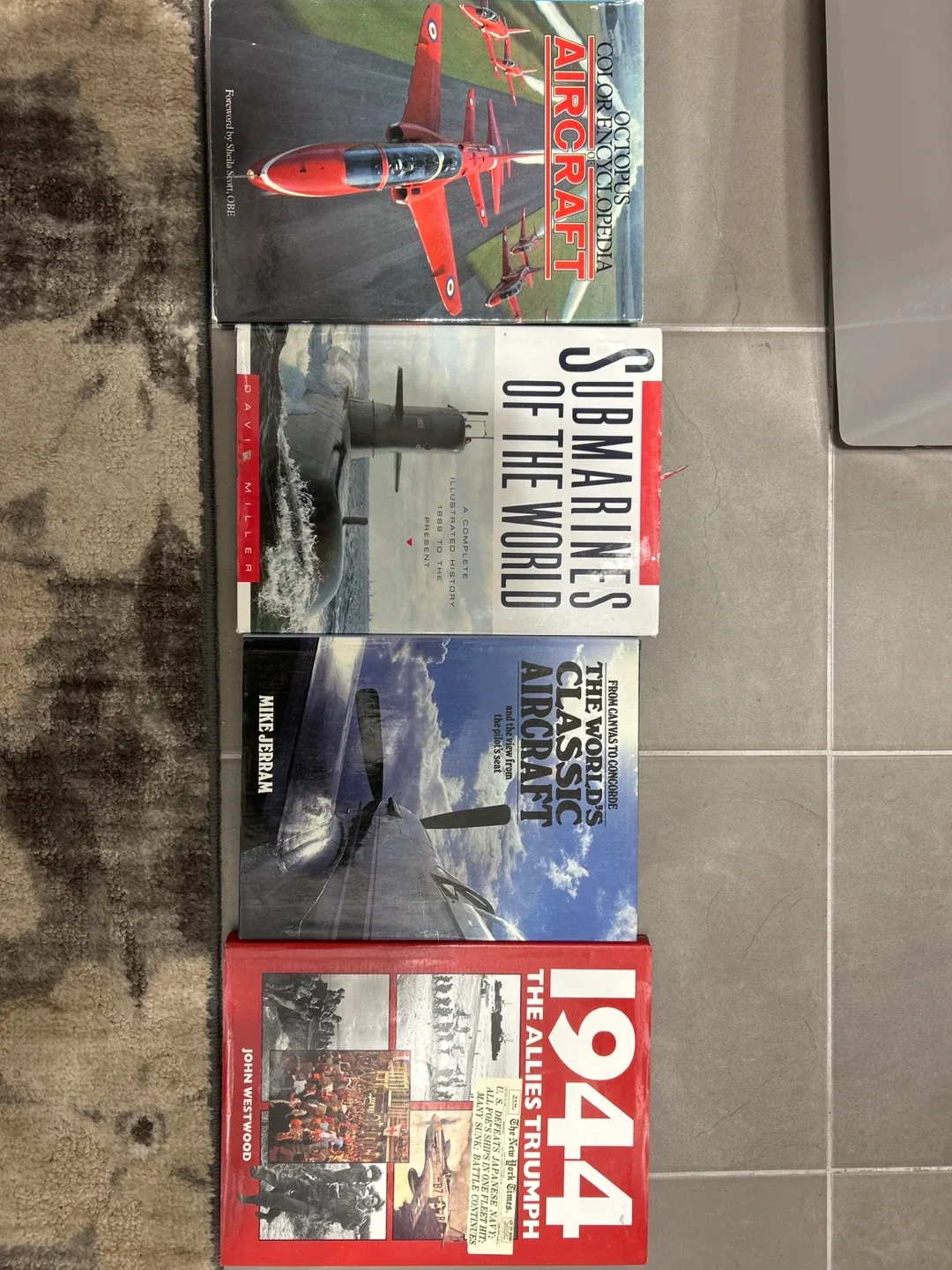 Books: Submarines, Aircraft, 1944 - History