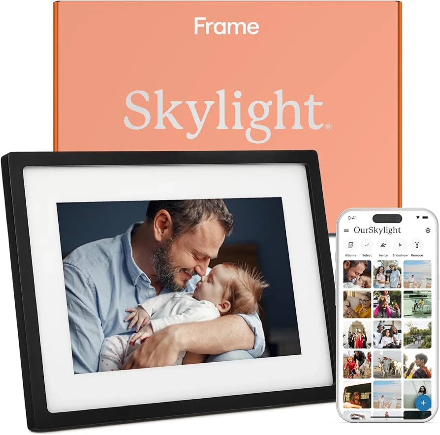 Skylight Frame - Digital Photo Frame image indicator(3)