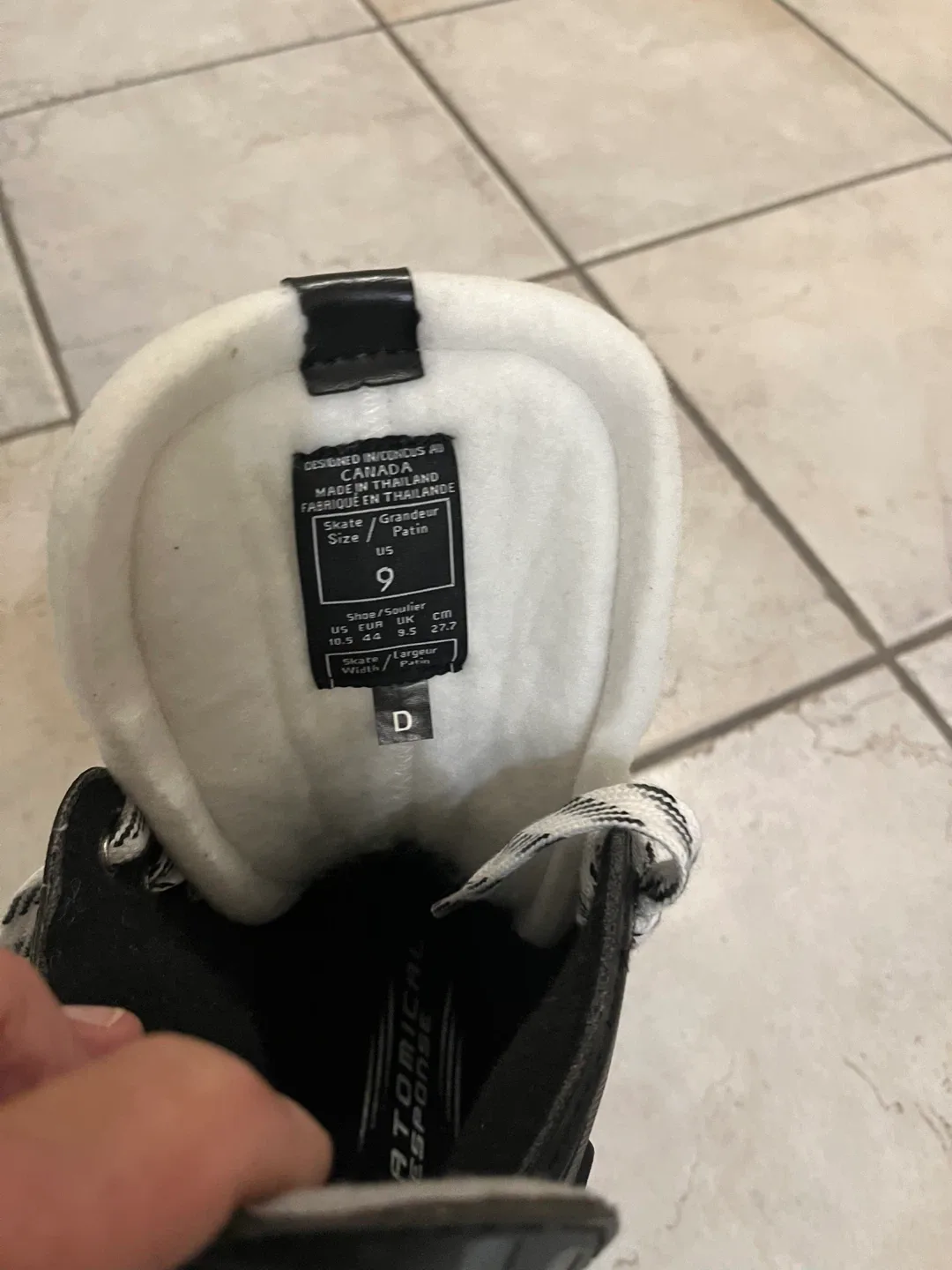 Reebok Hockey Skates - US Size 9