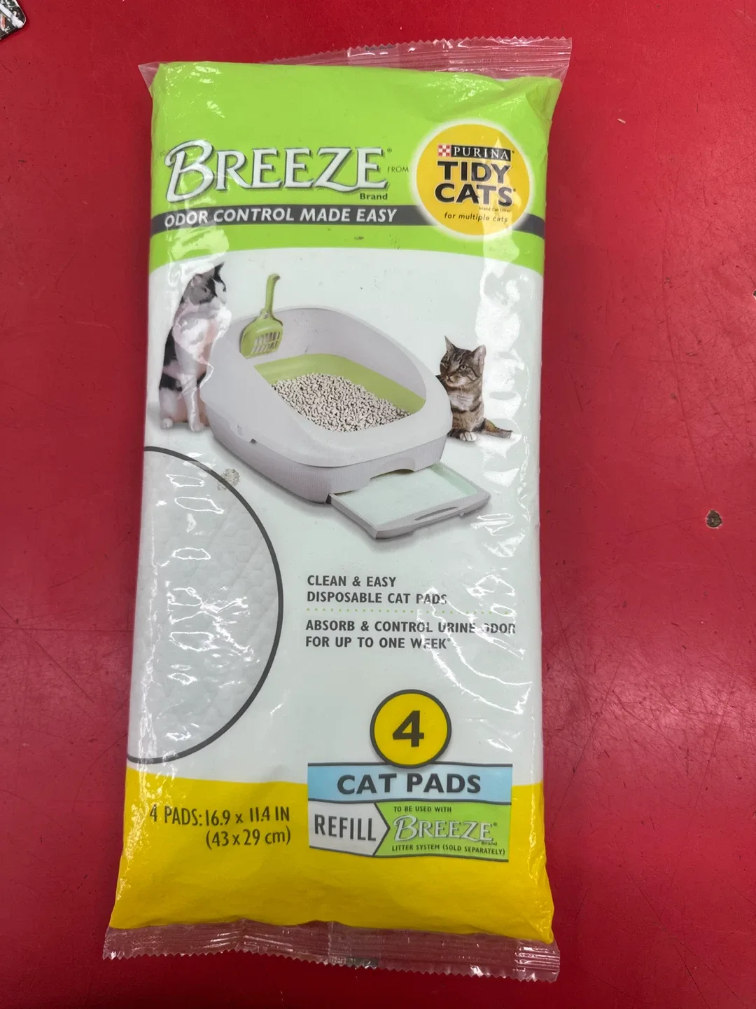 Purina Tidy Cats Breeze Refill Pads - 4 Pack