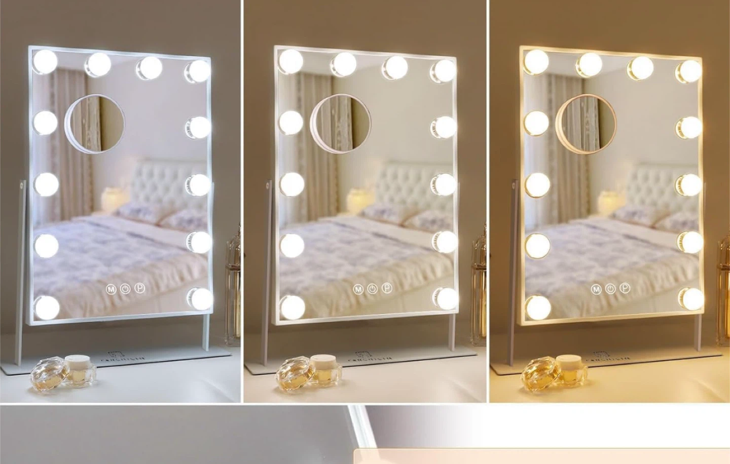Misavanit Lighted Hollywood Mirror