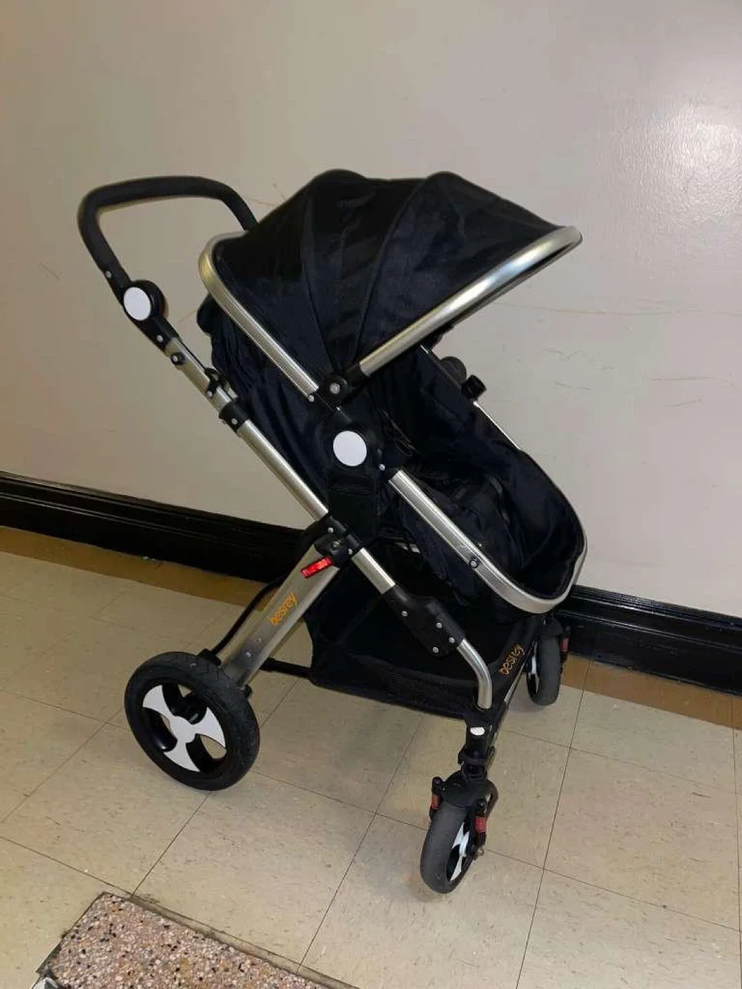 Besrey Black Stroller