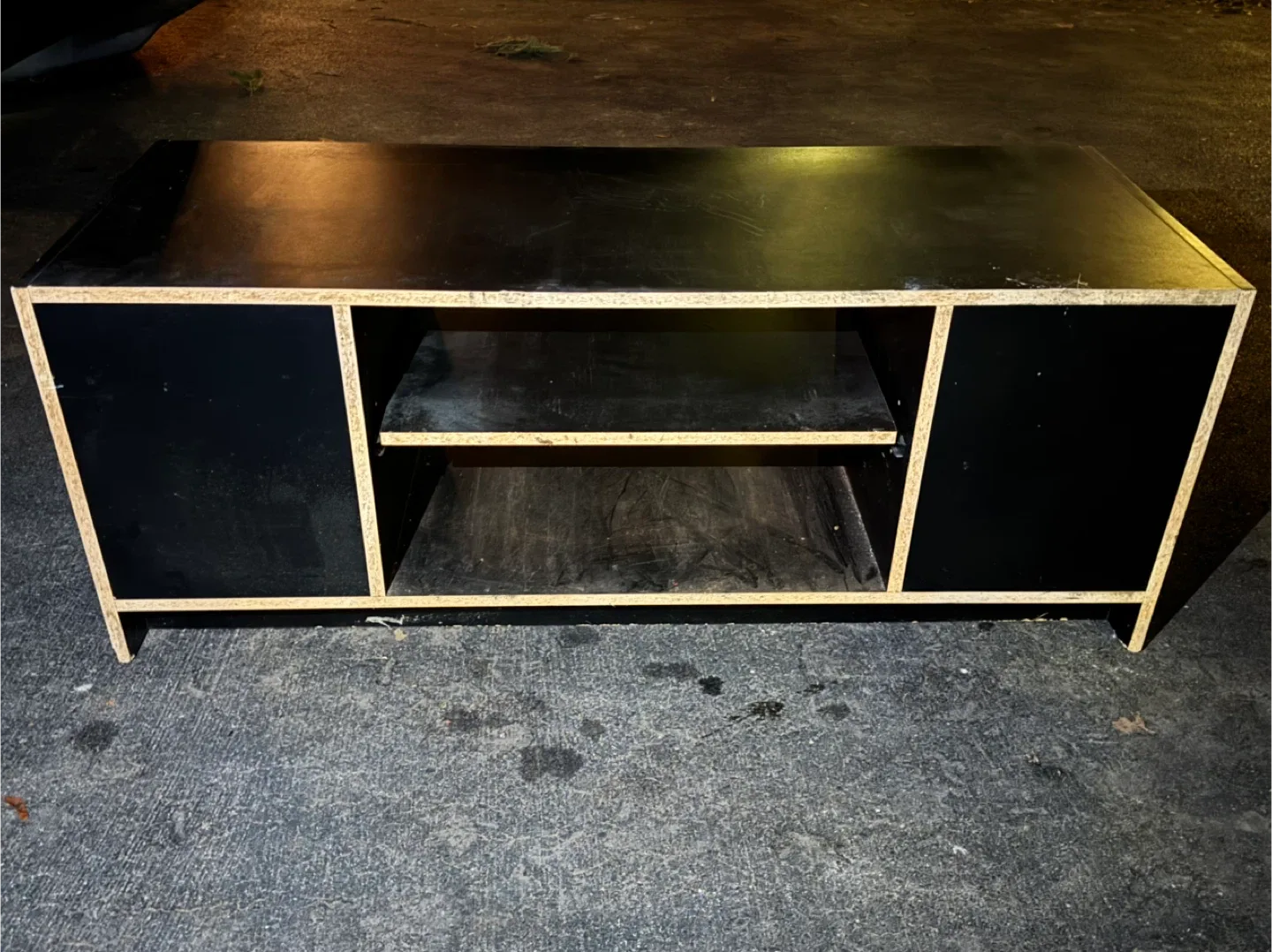 Black TV Stand/Media Console