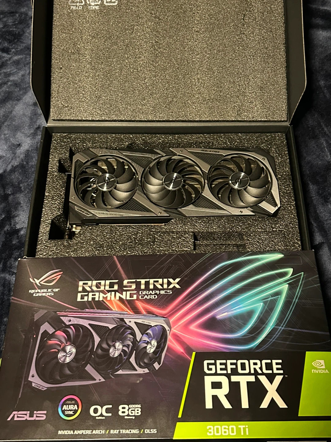 ASUS ROG Strix GeForce RTX 3060 Ti Graphics Card - photo 2