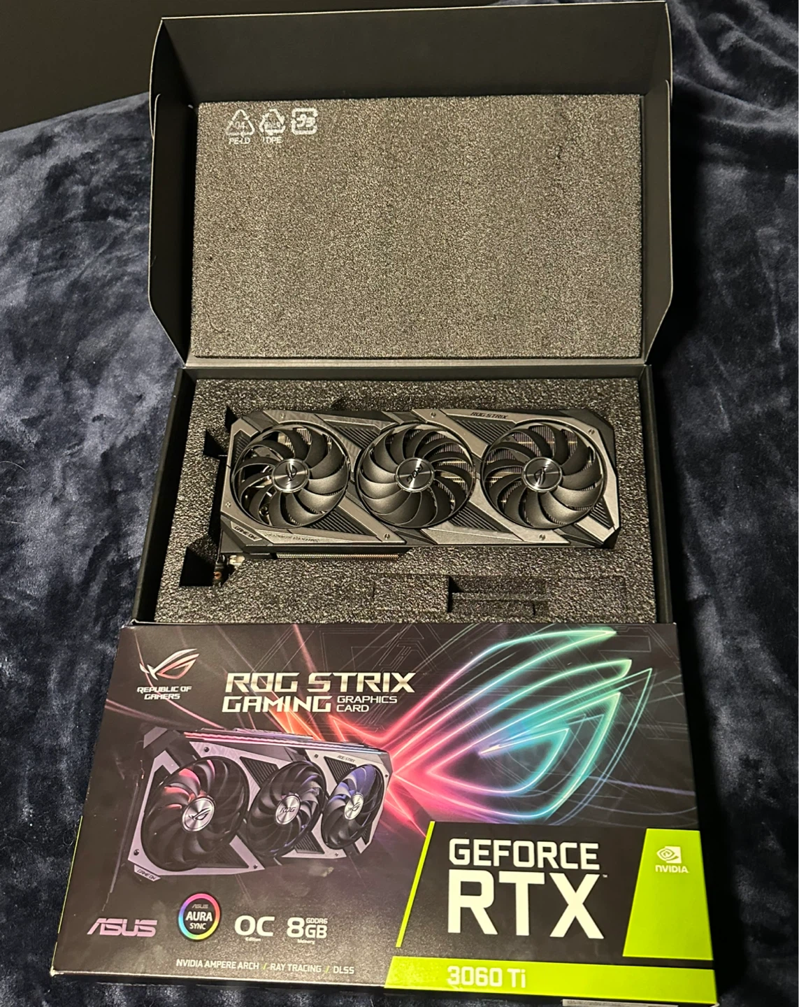 ASUS ROG Strix GeForce RTX 3060 Ti Graphics Card
