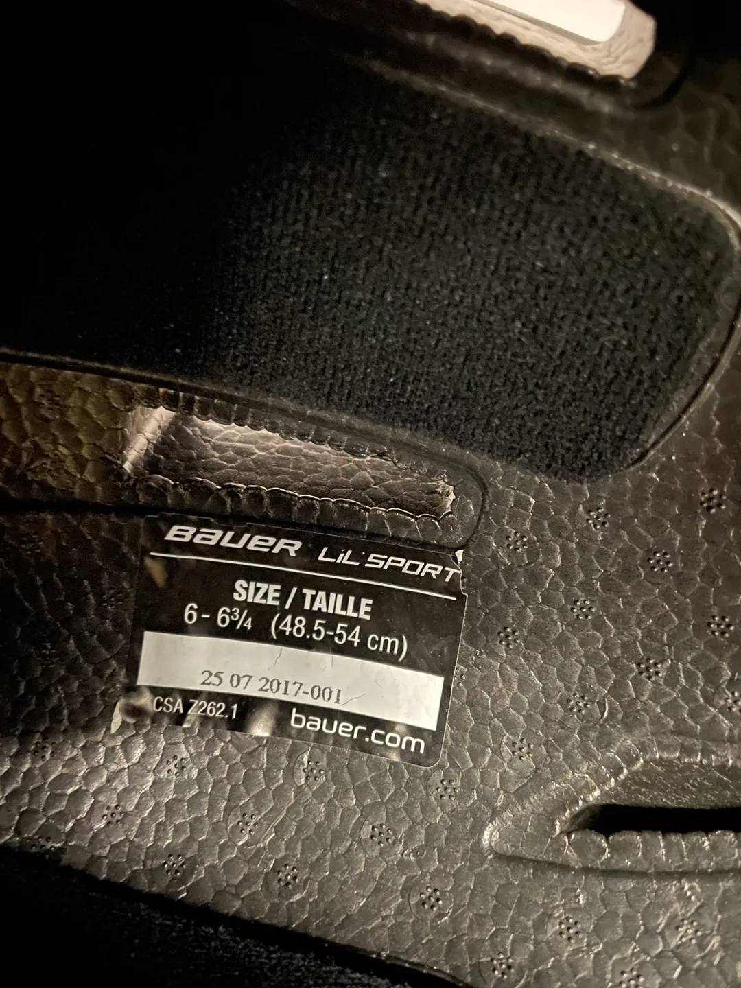 Bauer Lil' Sport Youth Hockey Helmet image indicator(6)