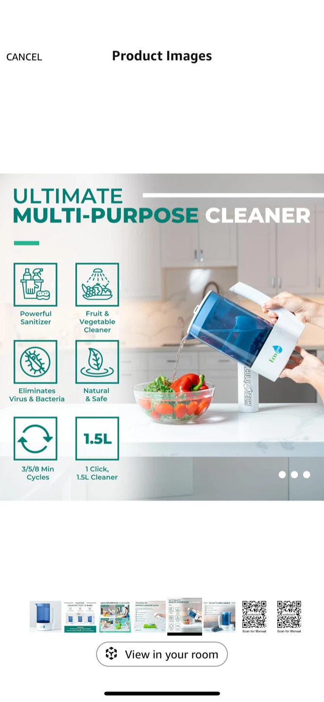 Eco One Electrolyzed Water Cleaning System - photo 5