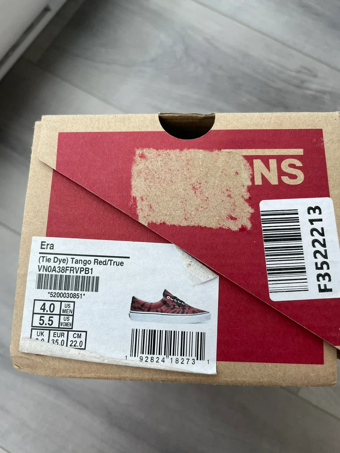 Vans Era Tie Dye Red/Black US Men's 4 / Women's 5.5 image indicator(7)