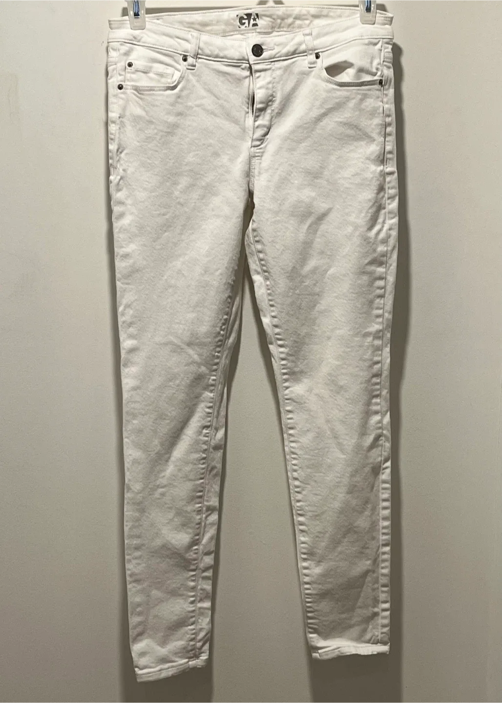 Garage Clothing White Denim Jeans Size 9