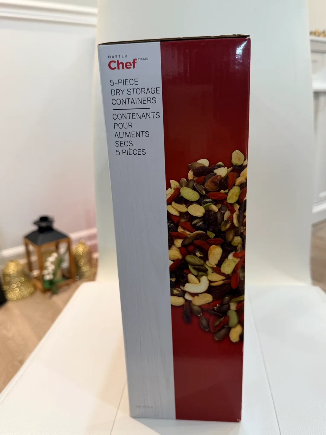 Holiday Gift Master Chef 5-Piece Dry Storage Containers image indicator(4)