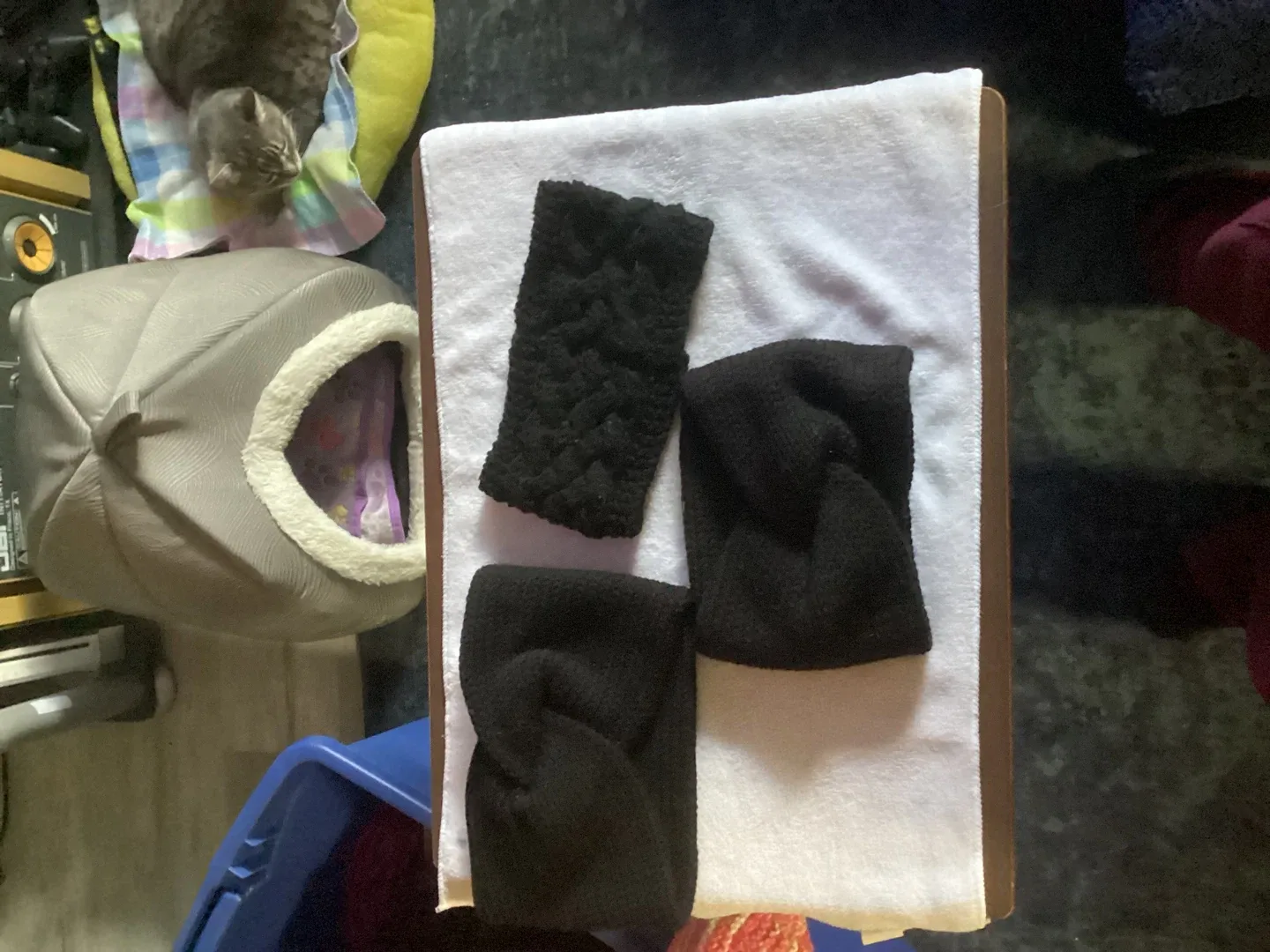 Black Headbands - Set of 3