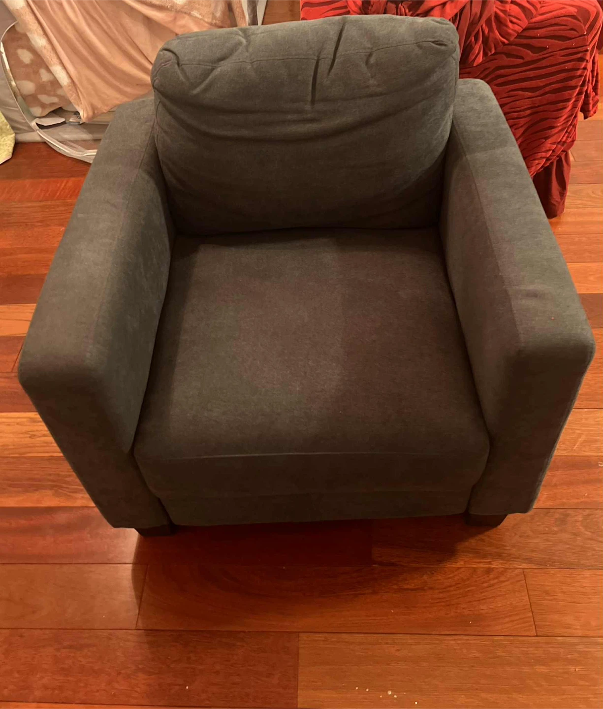 Grey Sofa Set - Chair, Loveseat, and Sofa