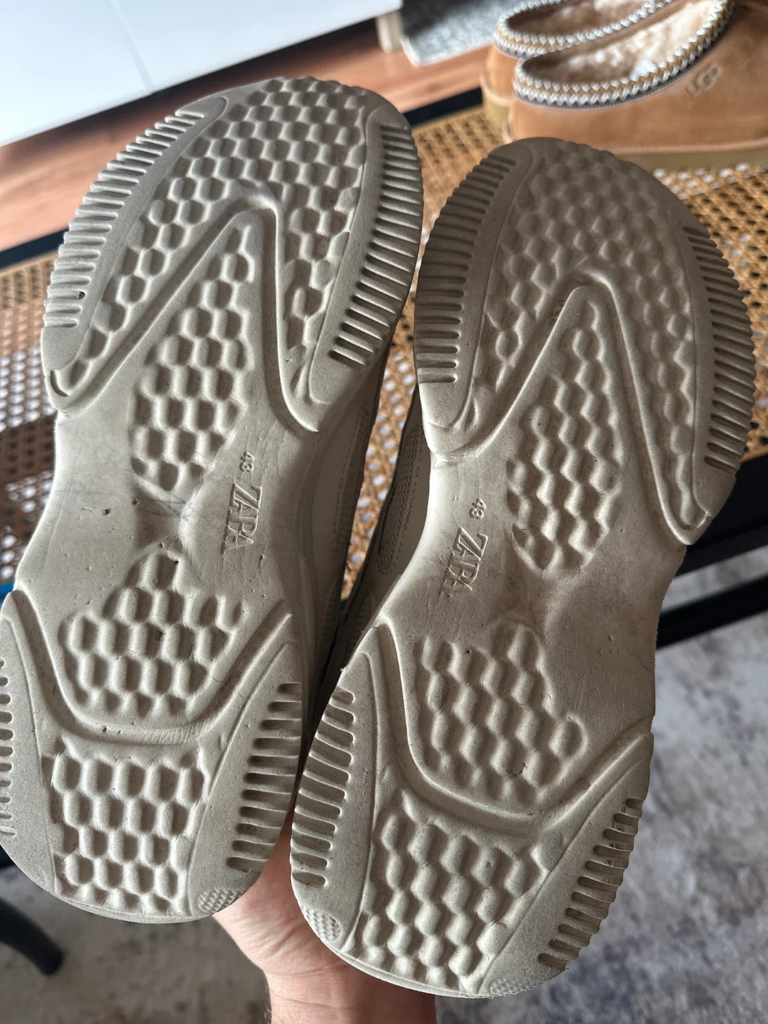 Zara Beige Sneakers - Size 43 - photo 4