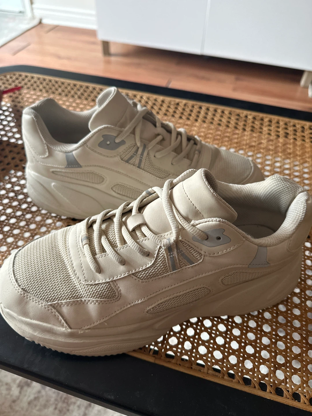 Zara Beige Sneakers - Size 43