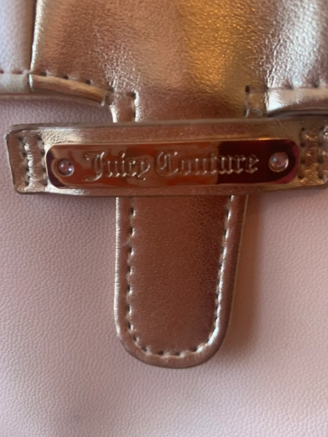 Juicy Couture Crossbody Bag - Pink & Gold image indicator(3)