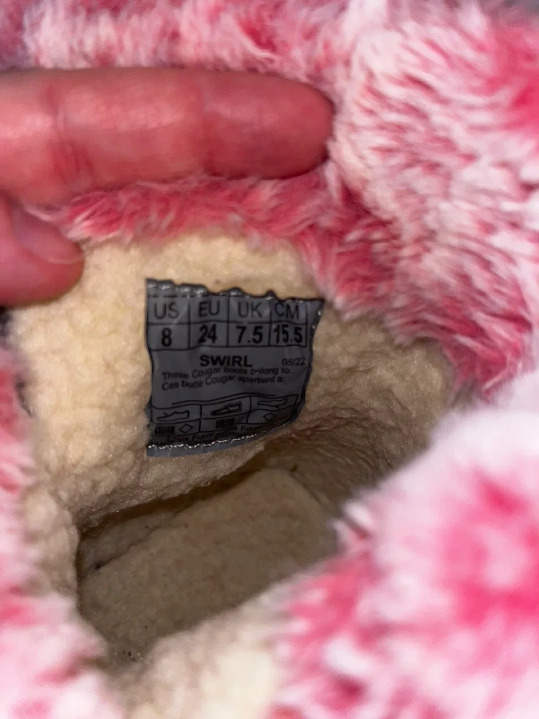 Cougar Swirl Kids' Winter Boots - Size 8 image indicator(2)