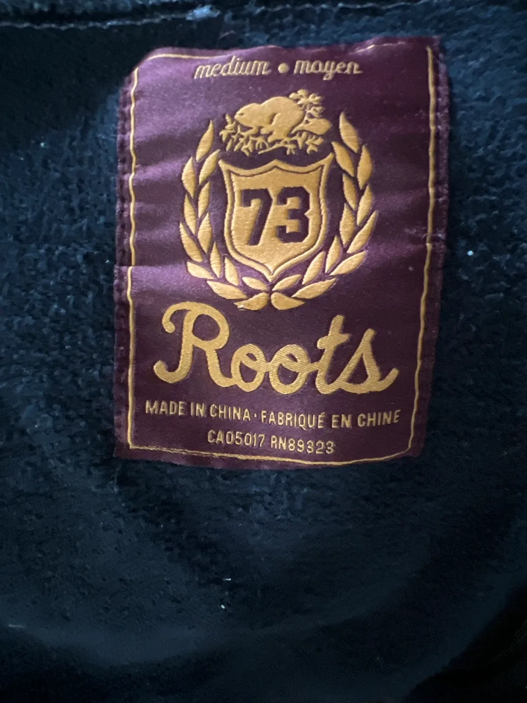 Vintage Roots Black Zip Up image indicator(2)