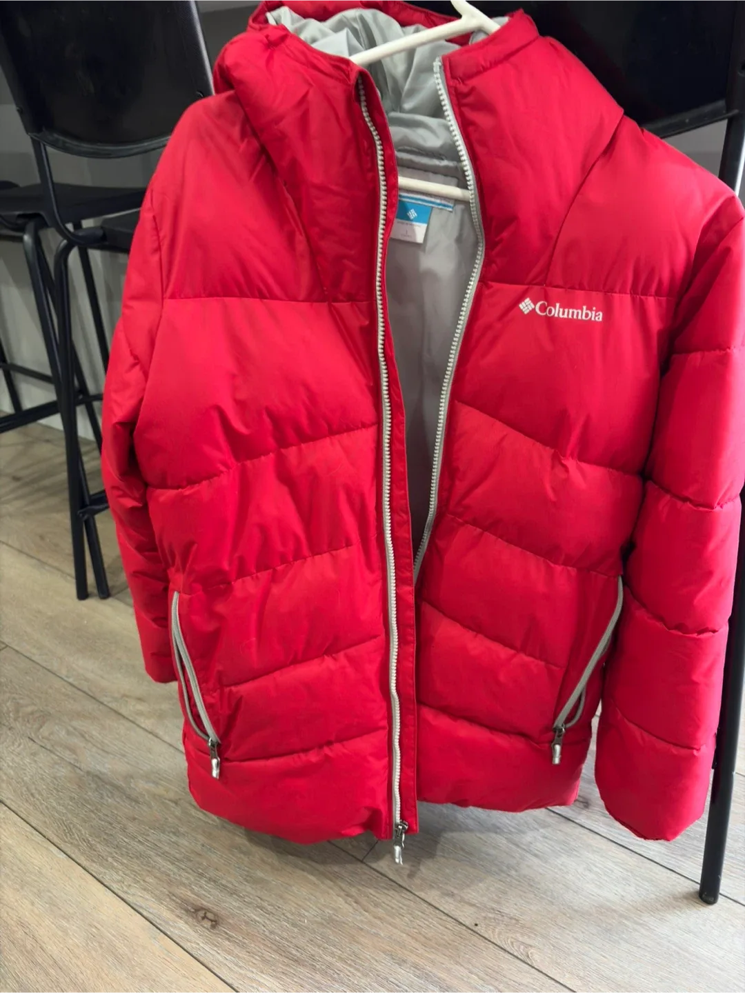 Columbia Red Puffer Jacket - Size L (14/16)