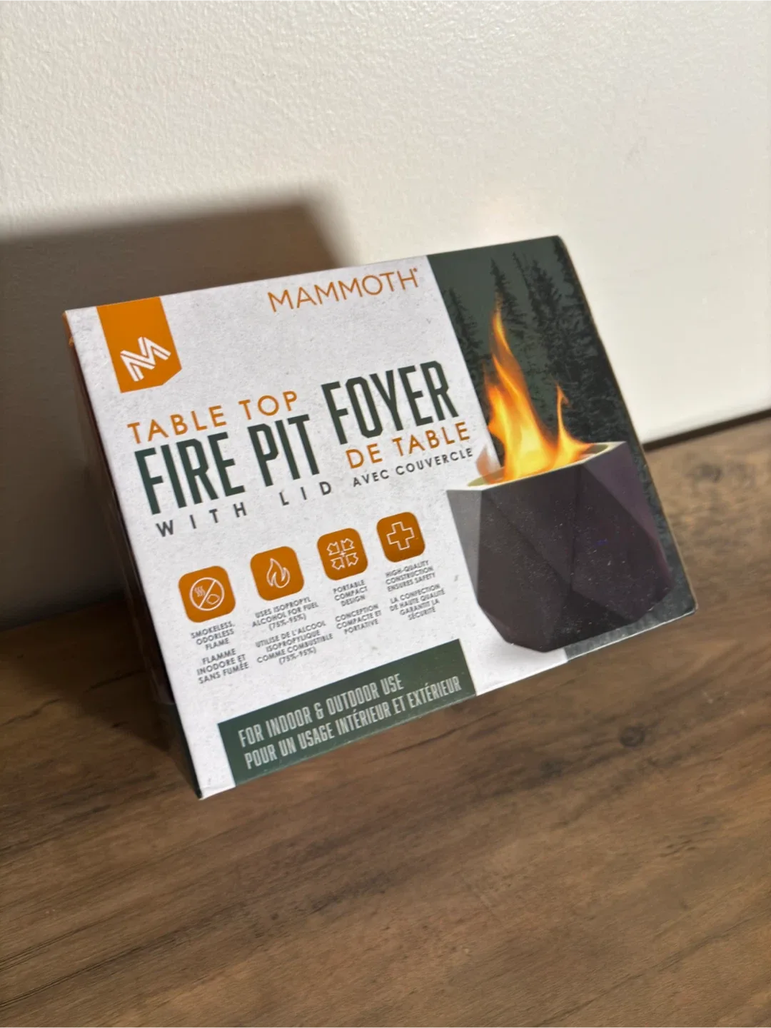 Mammoth Indoor/Outdoor Tabletop Fire Pit - Act Fast! image indicator(3)