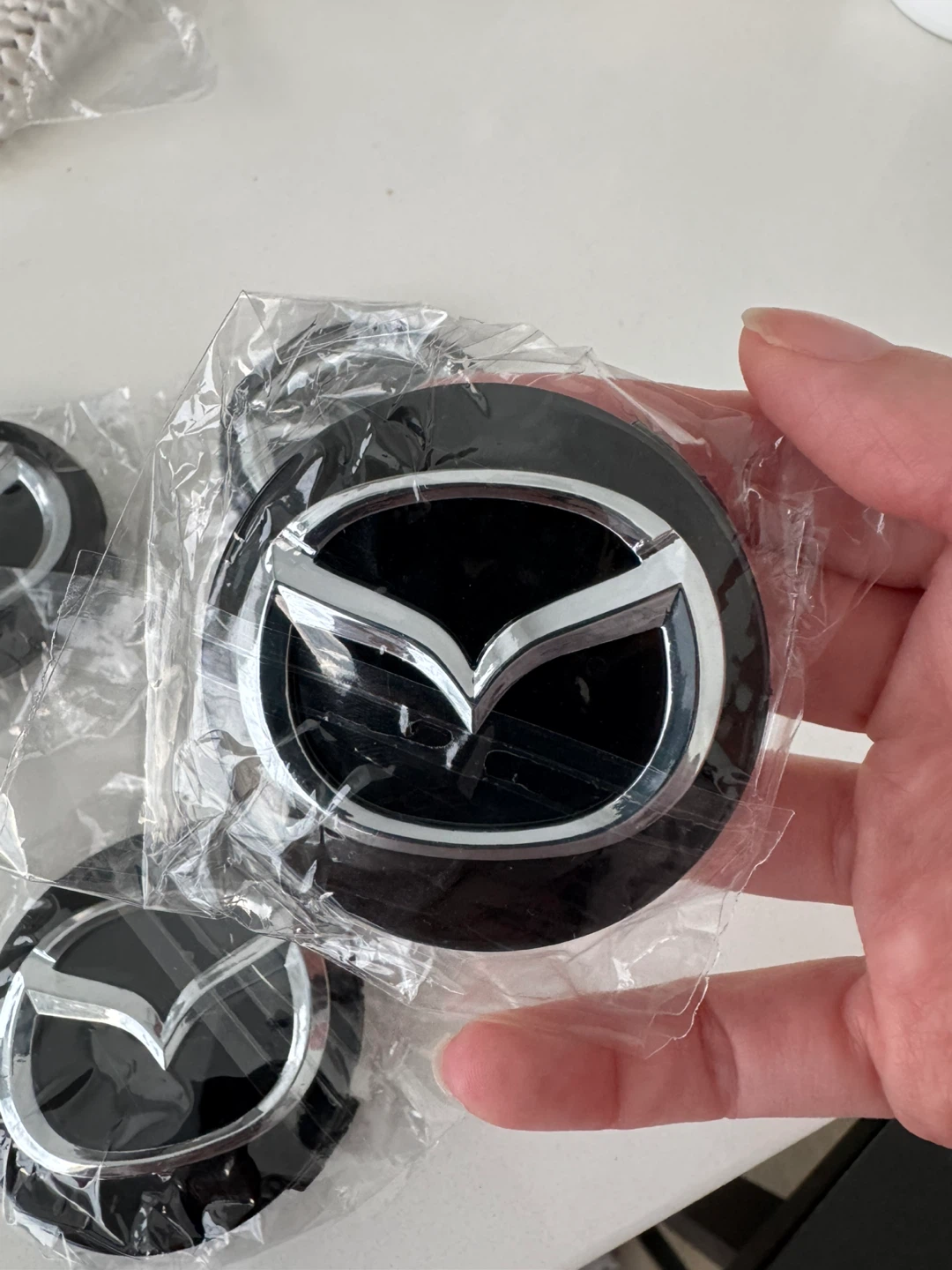 New Mazda Wheel Center Caps - photo 3