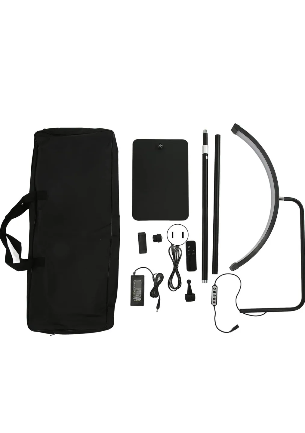 Brand New Beauty LED Light–Half Moon Portable Lighting Kit image indicator(3)