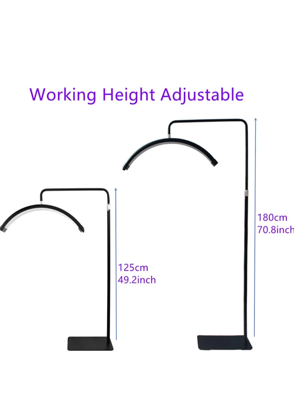 Brand New Beauty LED Light–Half Moon Portable Lighting Kit