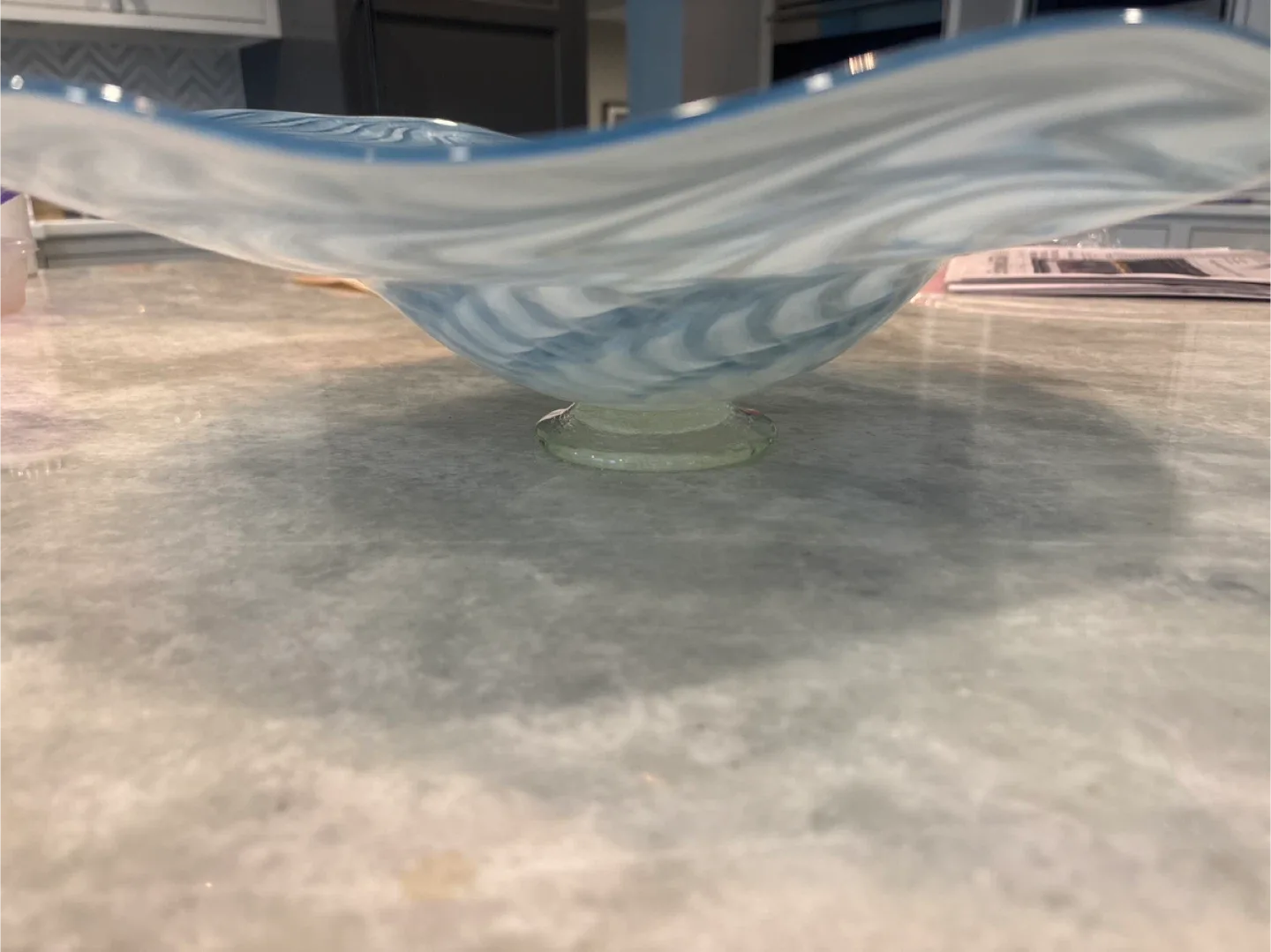 Beautiful hand made glass bowl image indicator(3)