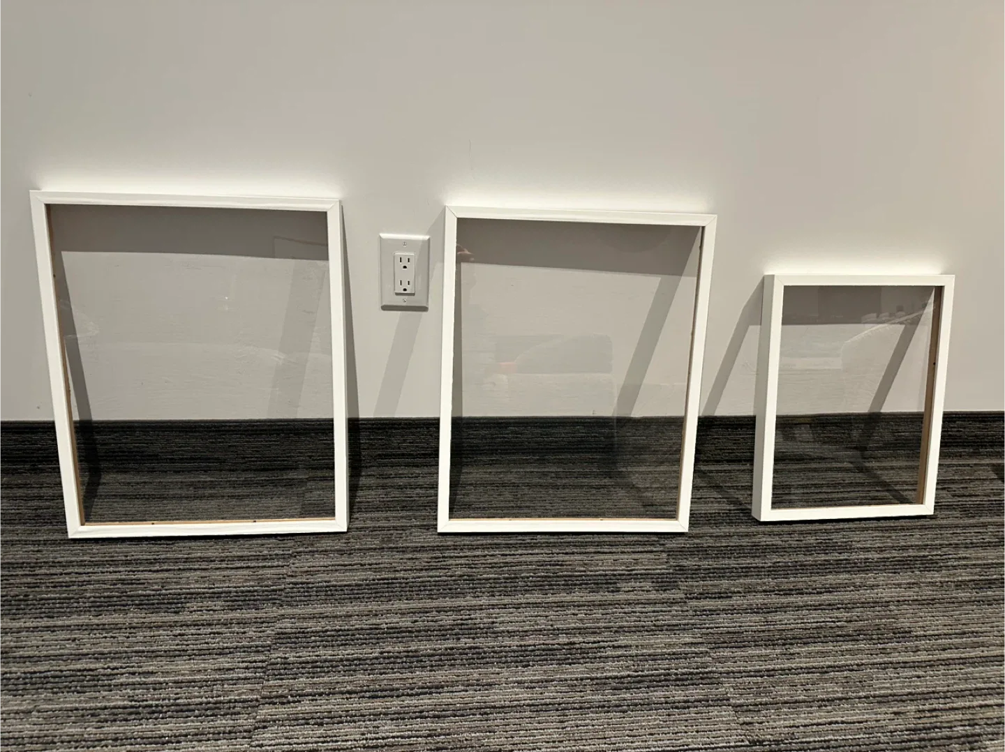 White Picture Frames - 13x17, 17x21, 17x21