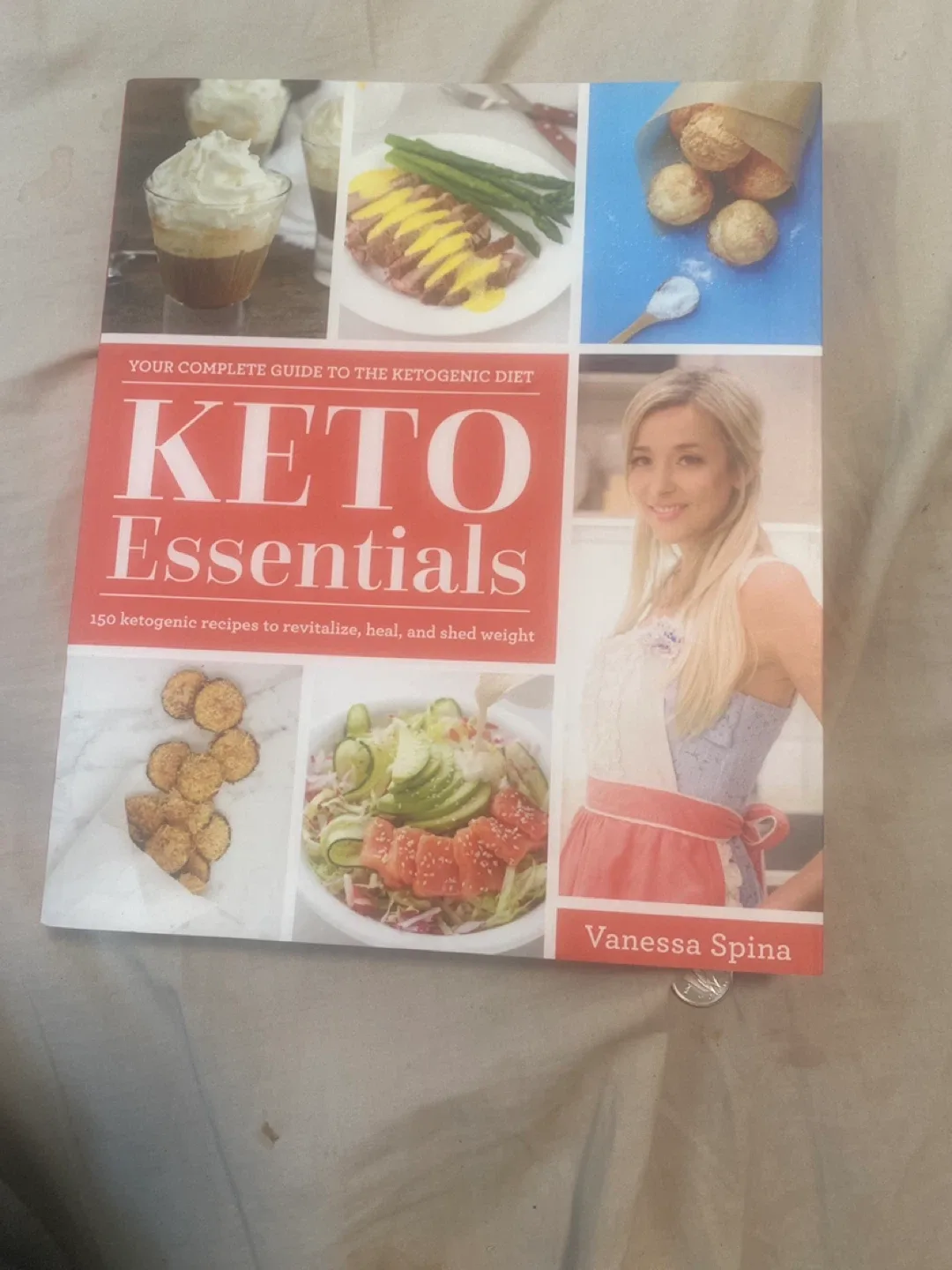 Keto Essentials Cookbook by Vanessa Spina