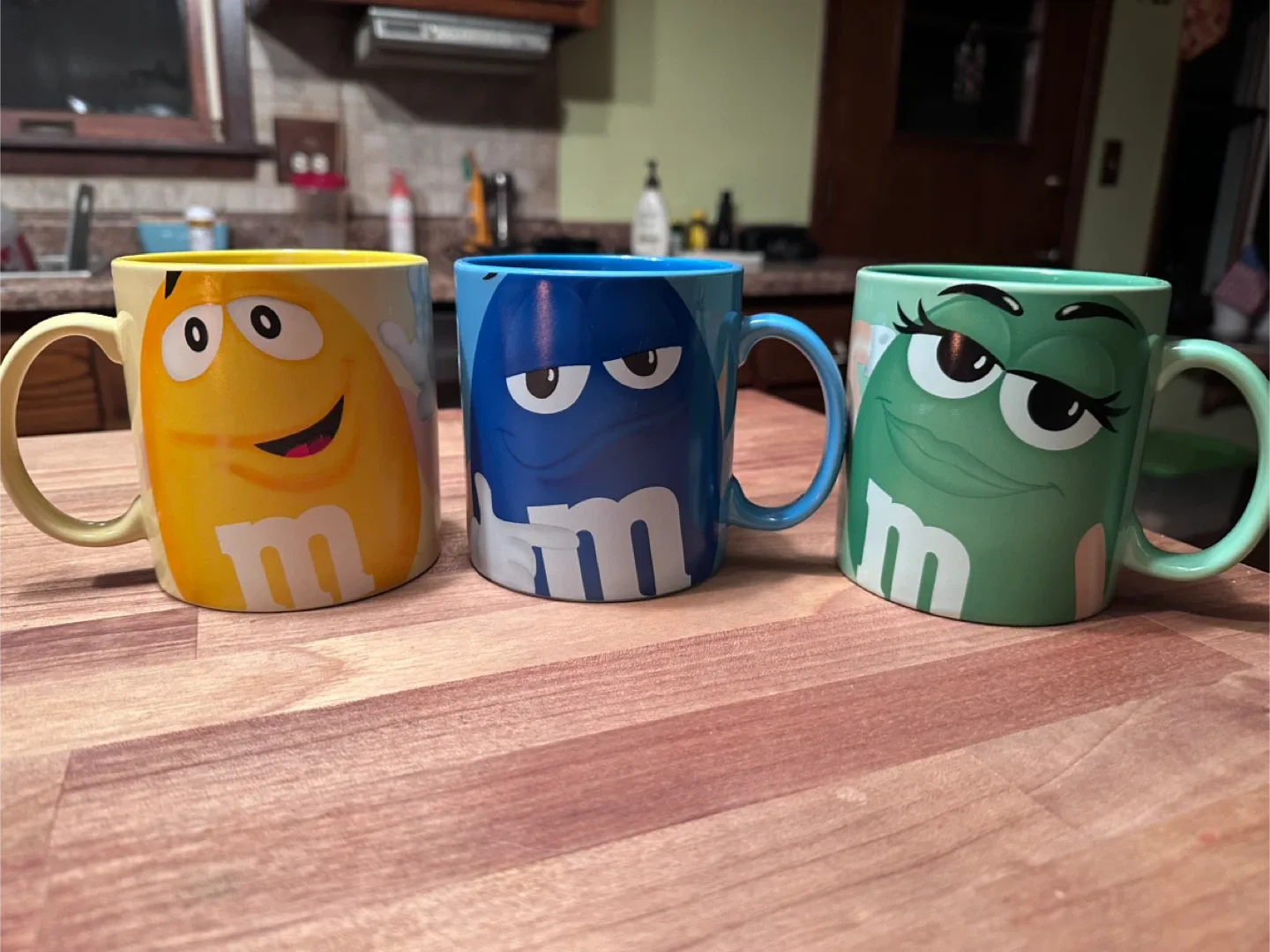 M&M's Character Mugs (Set of 3)