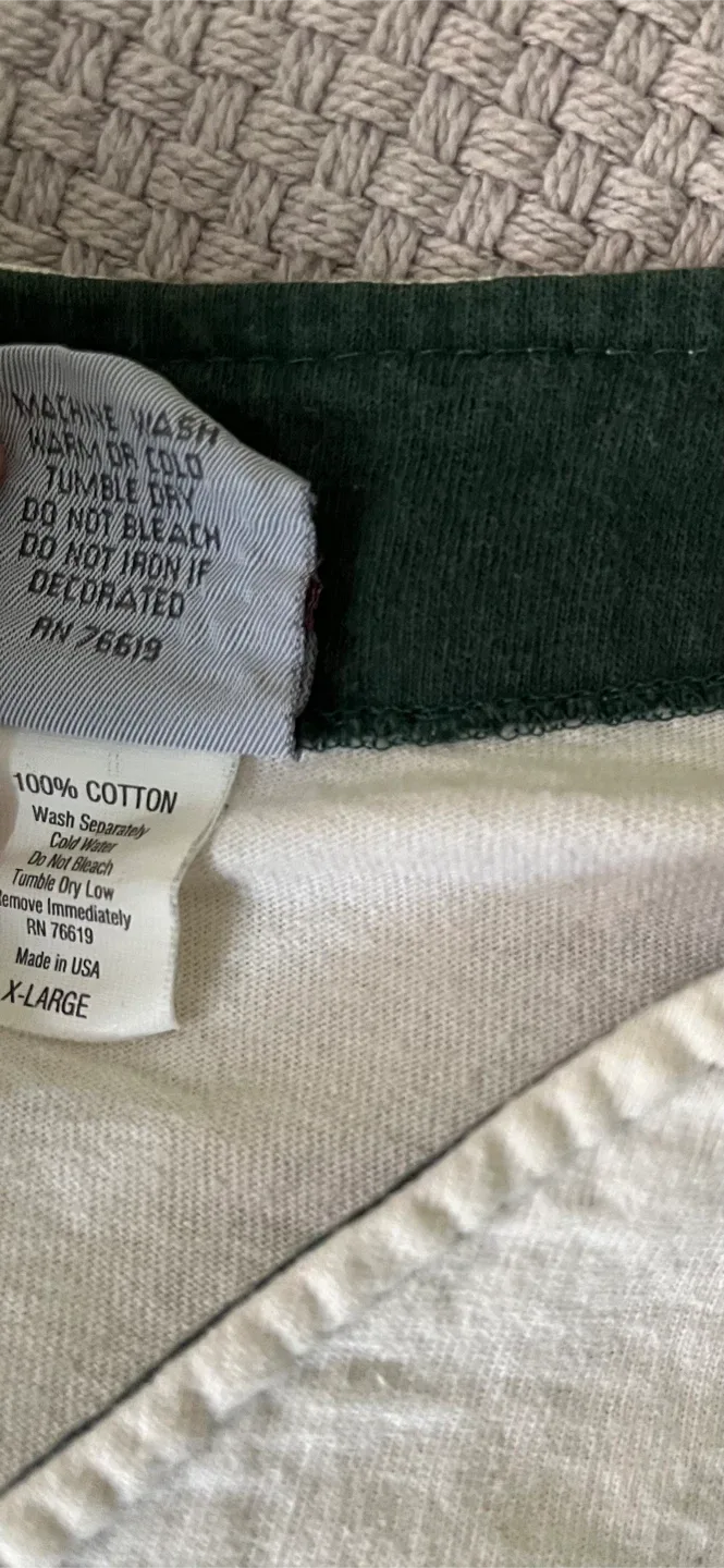 Rare 1994 unworn Pearl Jam X-Large Baseball Jersey image indicator(5)