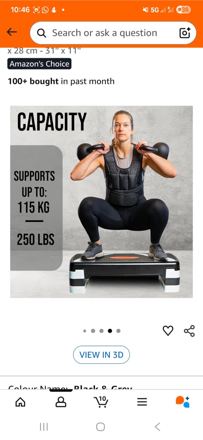 Adjustable Aerobic Stepper Platform - photo 3