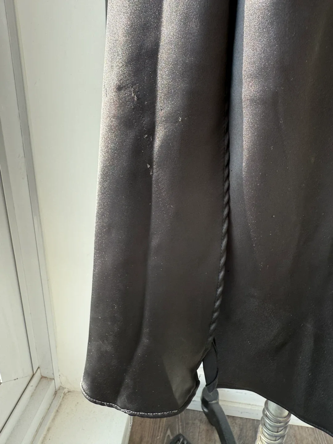 Zara Black Slip Dress size small image indicator(4)