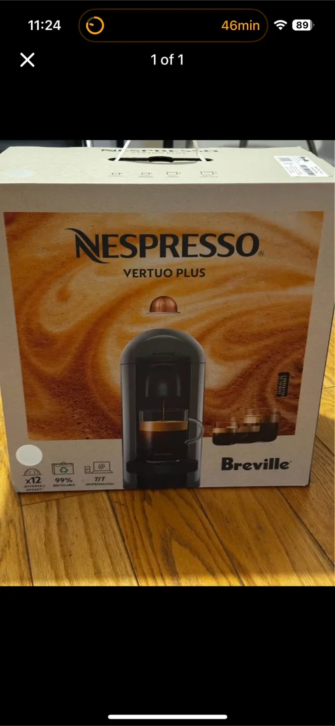 Nespresso Vertuo Plus by Breville - Like New!