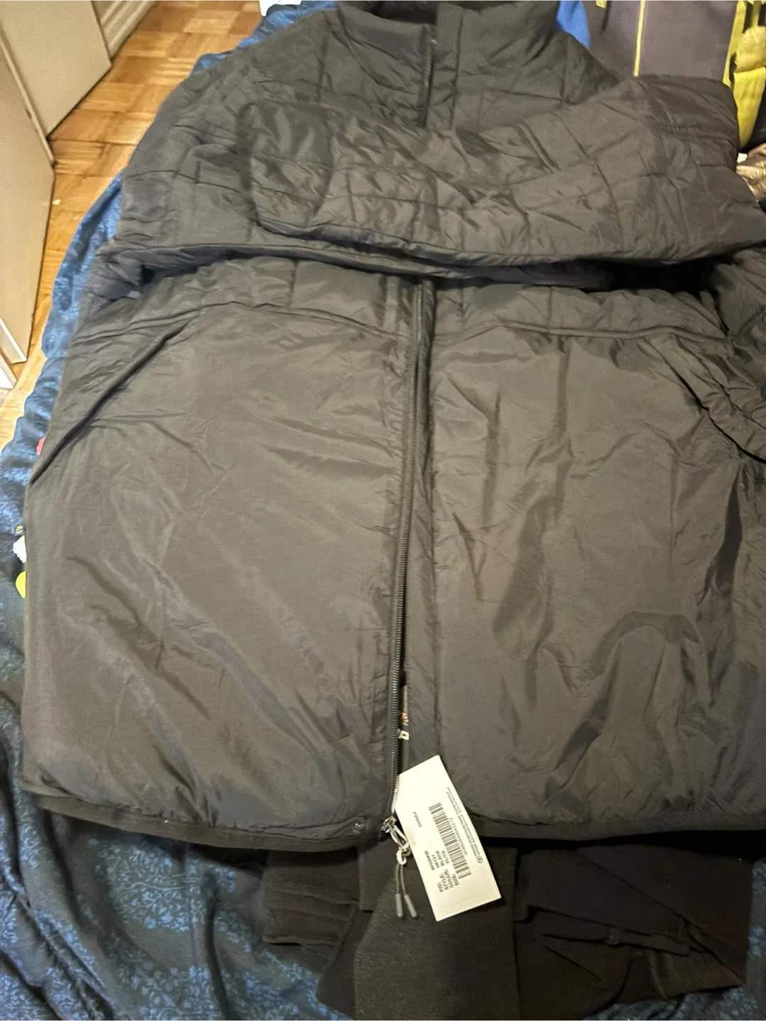 North End Sport Black Puffer Jacket image indicator(7)