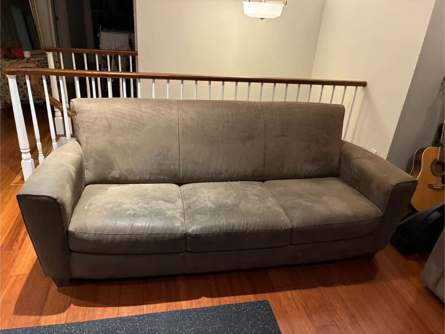 Love Seat & Couch Set – Microsuede – $1000 OBO image indicator(2)