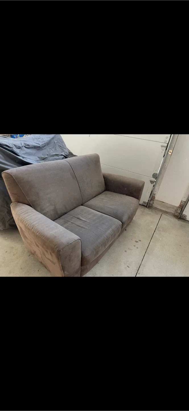 Love Seat & Couch Set – Microsuede – $1000 OBO image indicator(7)