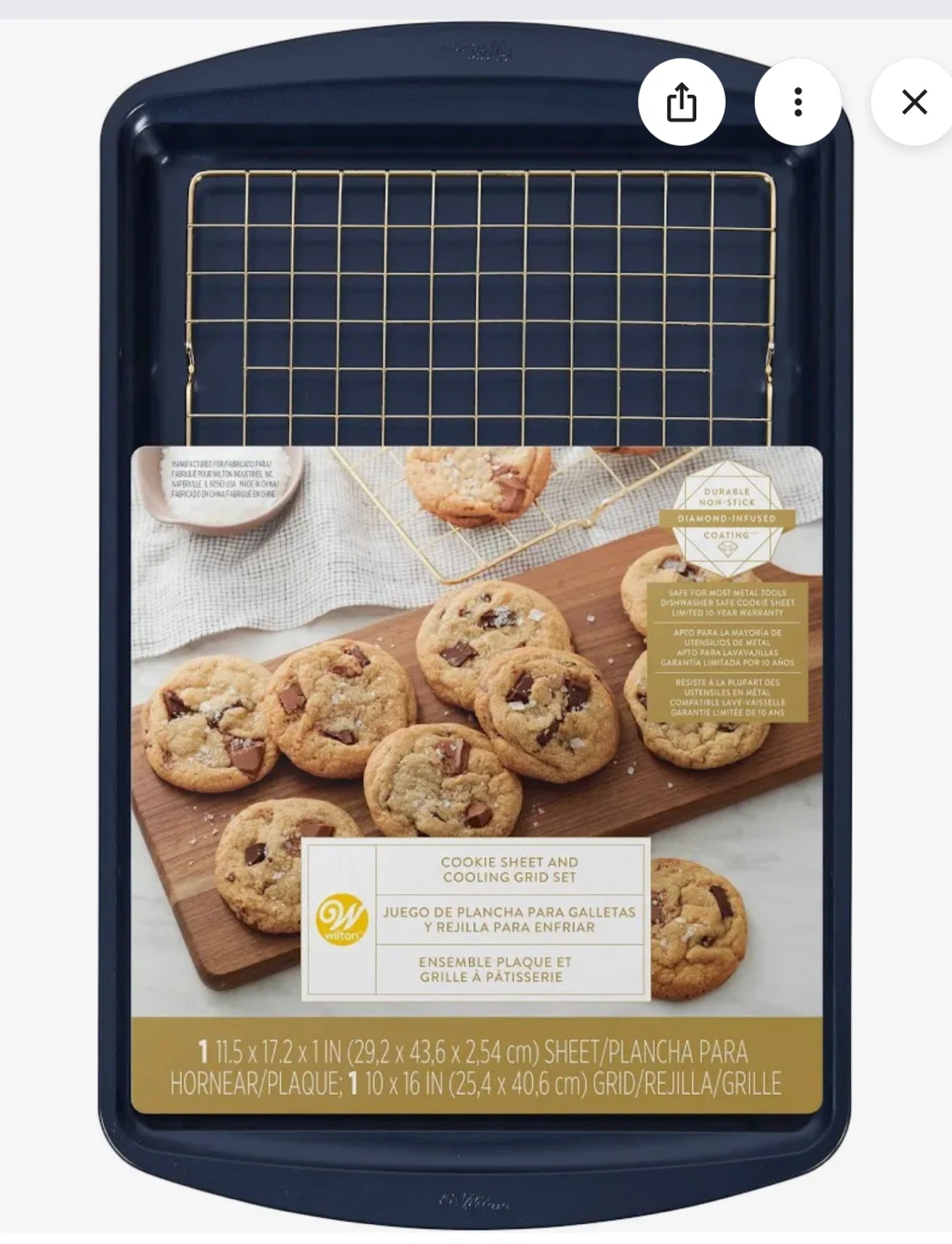 NEW Cookie Sheet with Cooling Rack