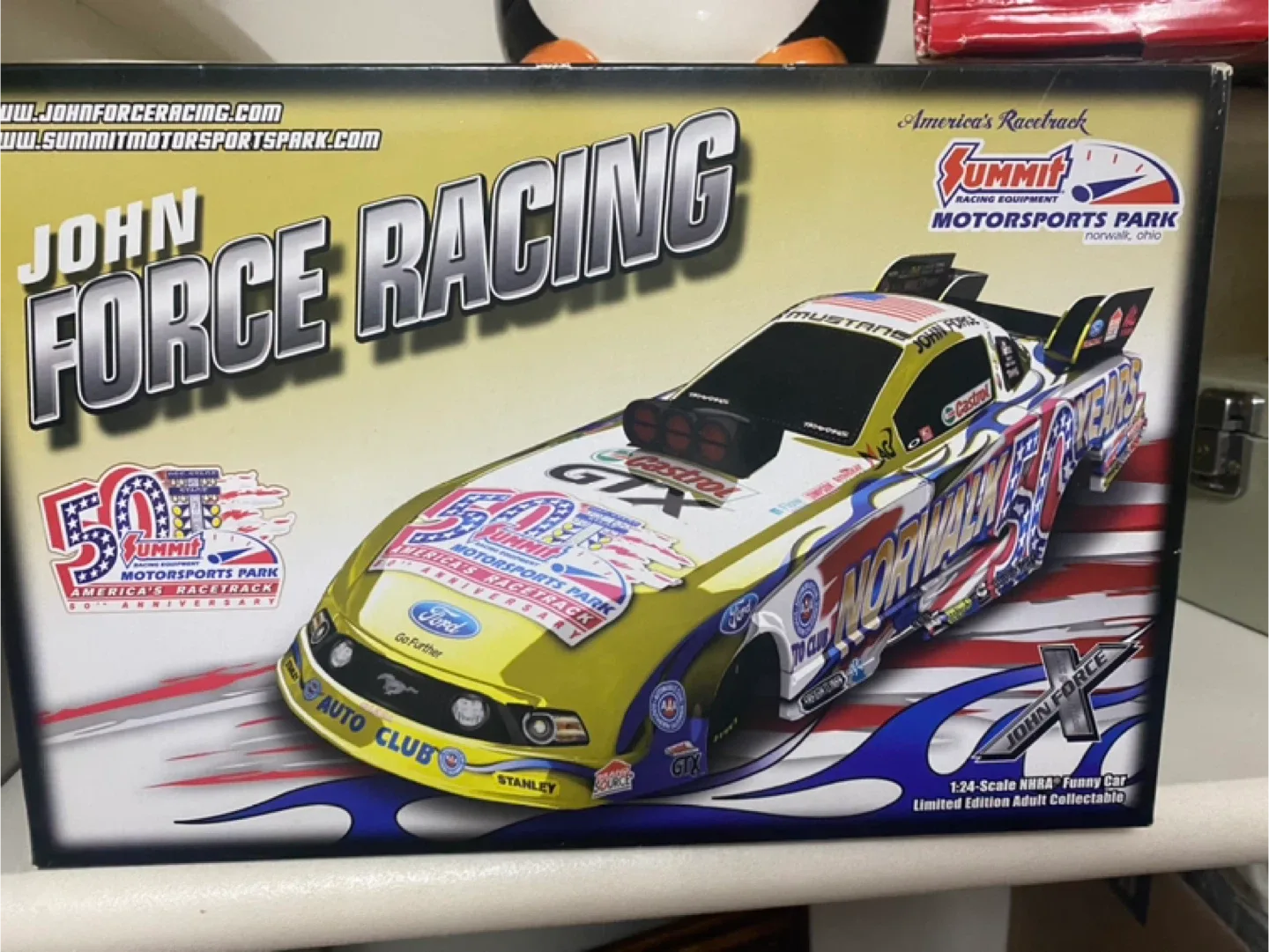 John Force Racing 1:24 Scale NHRA Funny Car