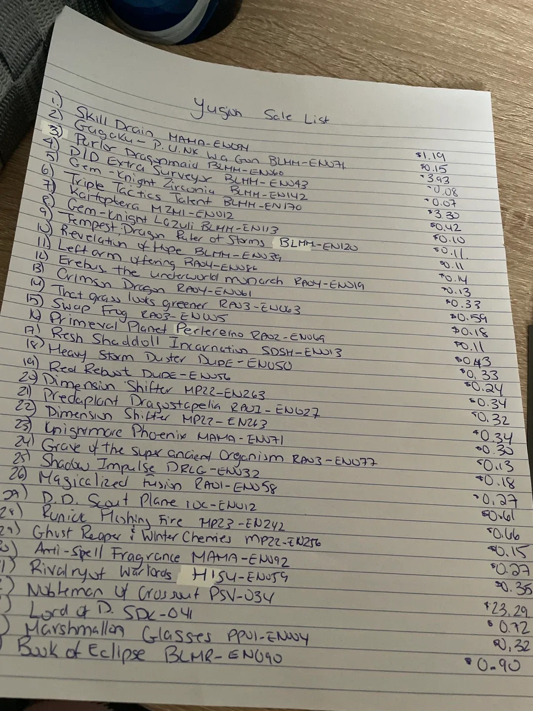 Yu-Gi-Oh! Cards - Various