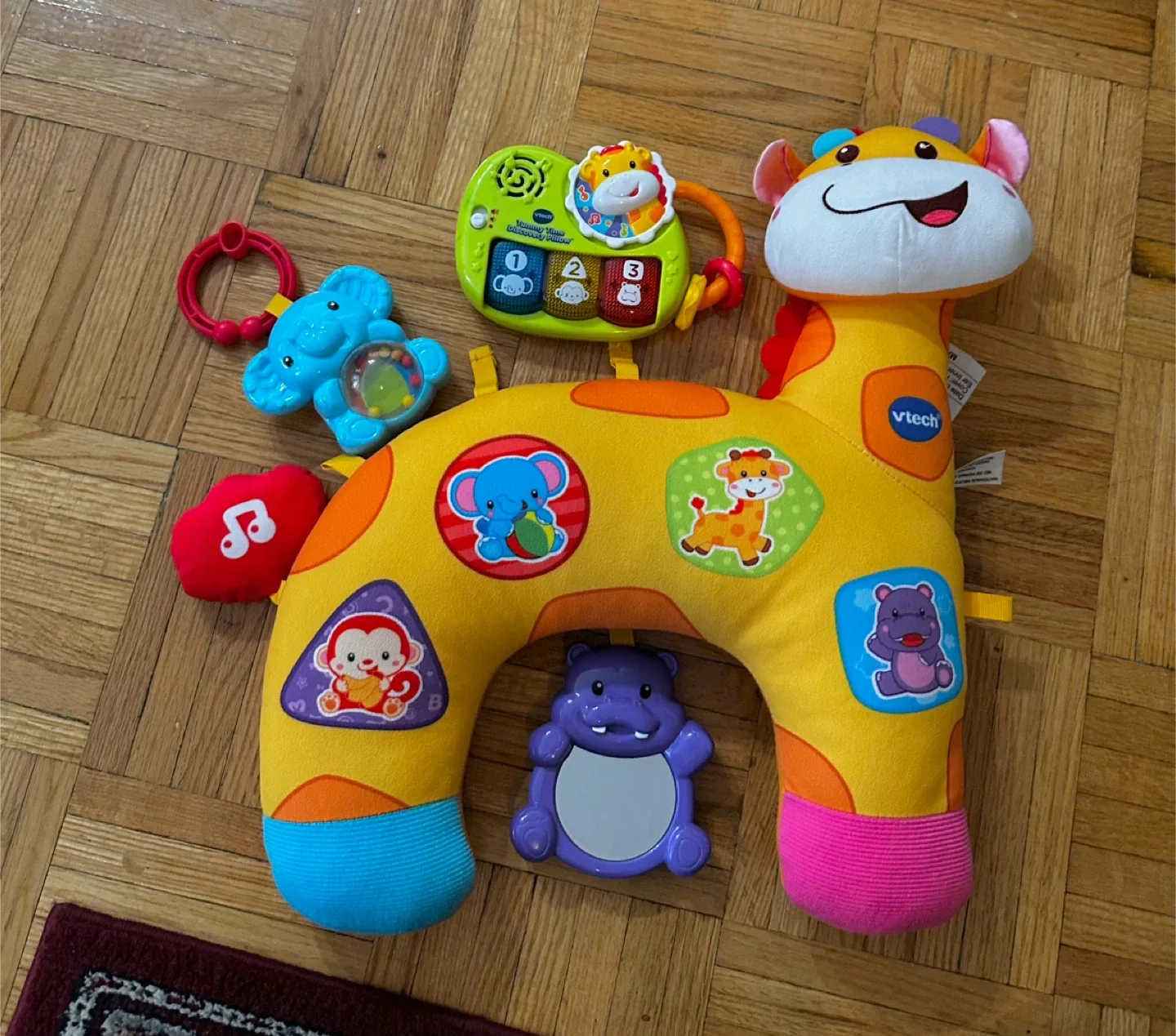 VTech Tummy Time Discovery Pillow