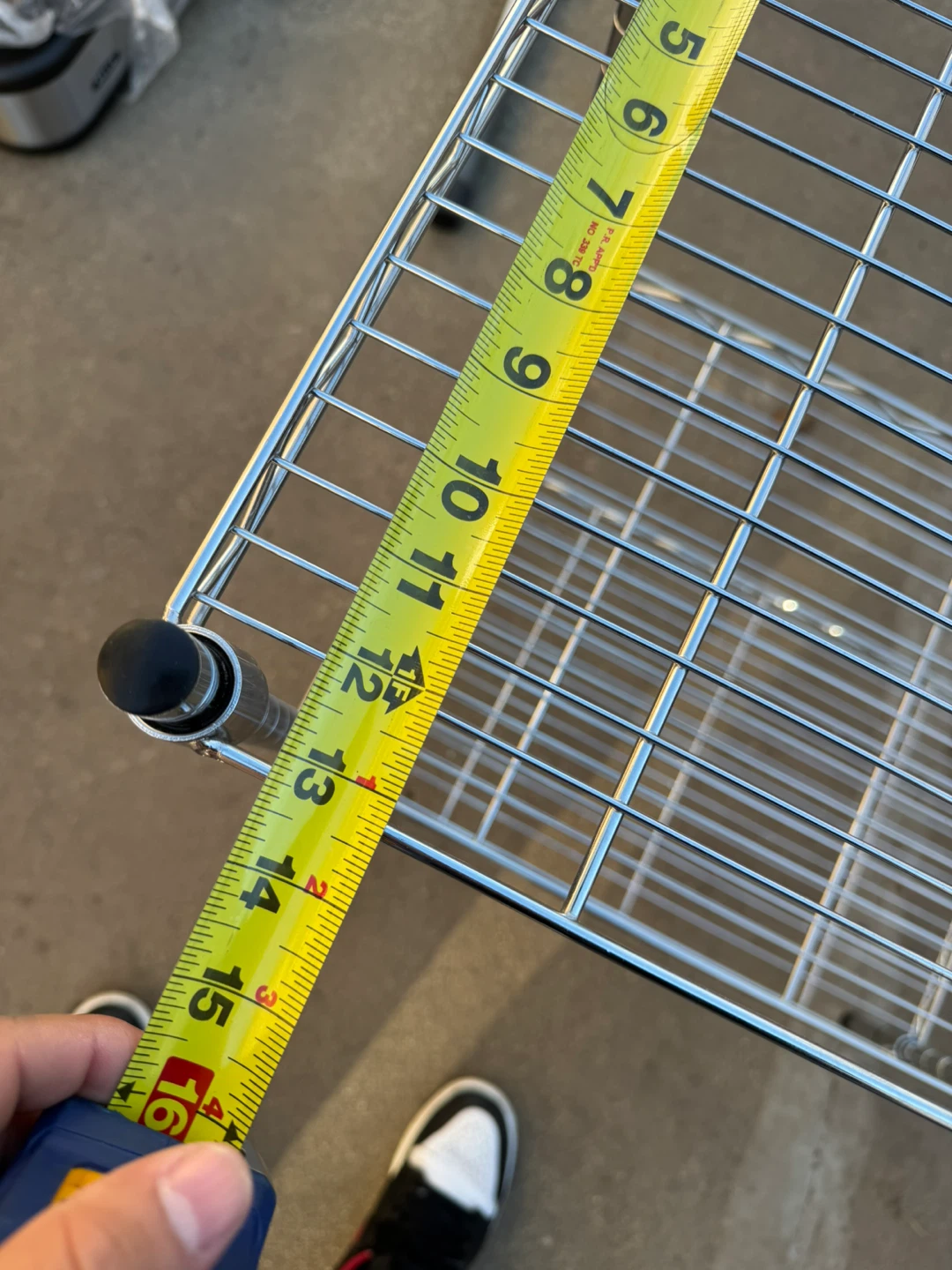 Chrome Wire Shelving Unit - 24x14x32 - photo 3