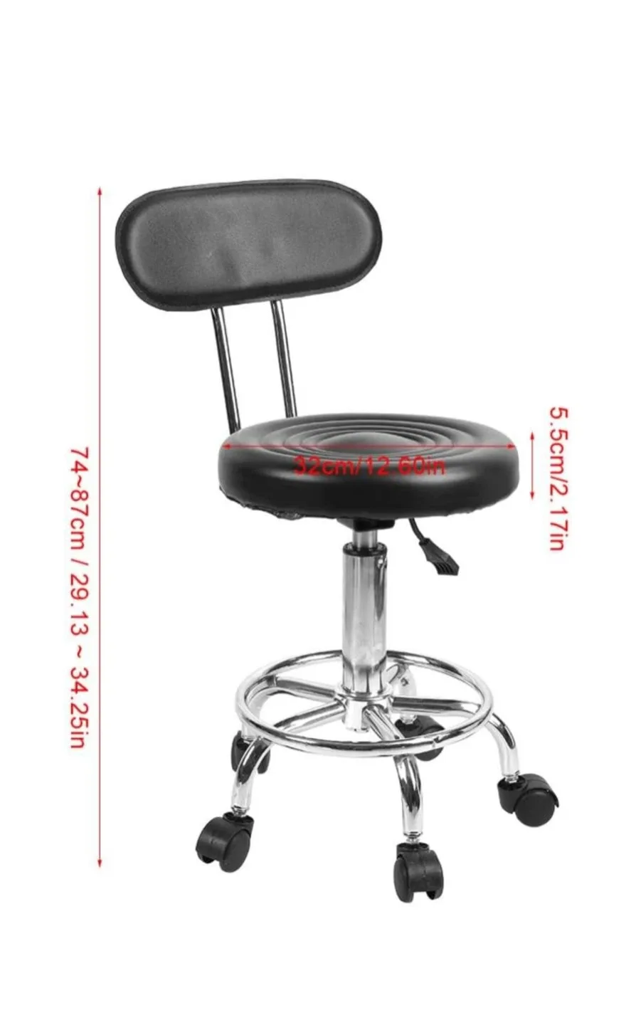 TOPINCN Modern Black Salon Chair image indicator(5)